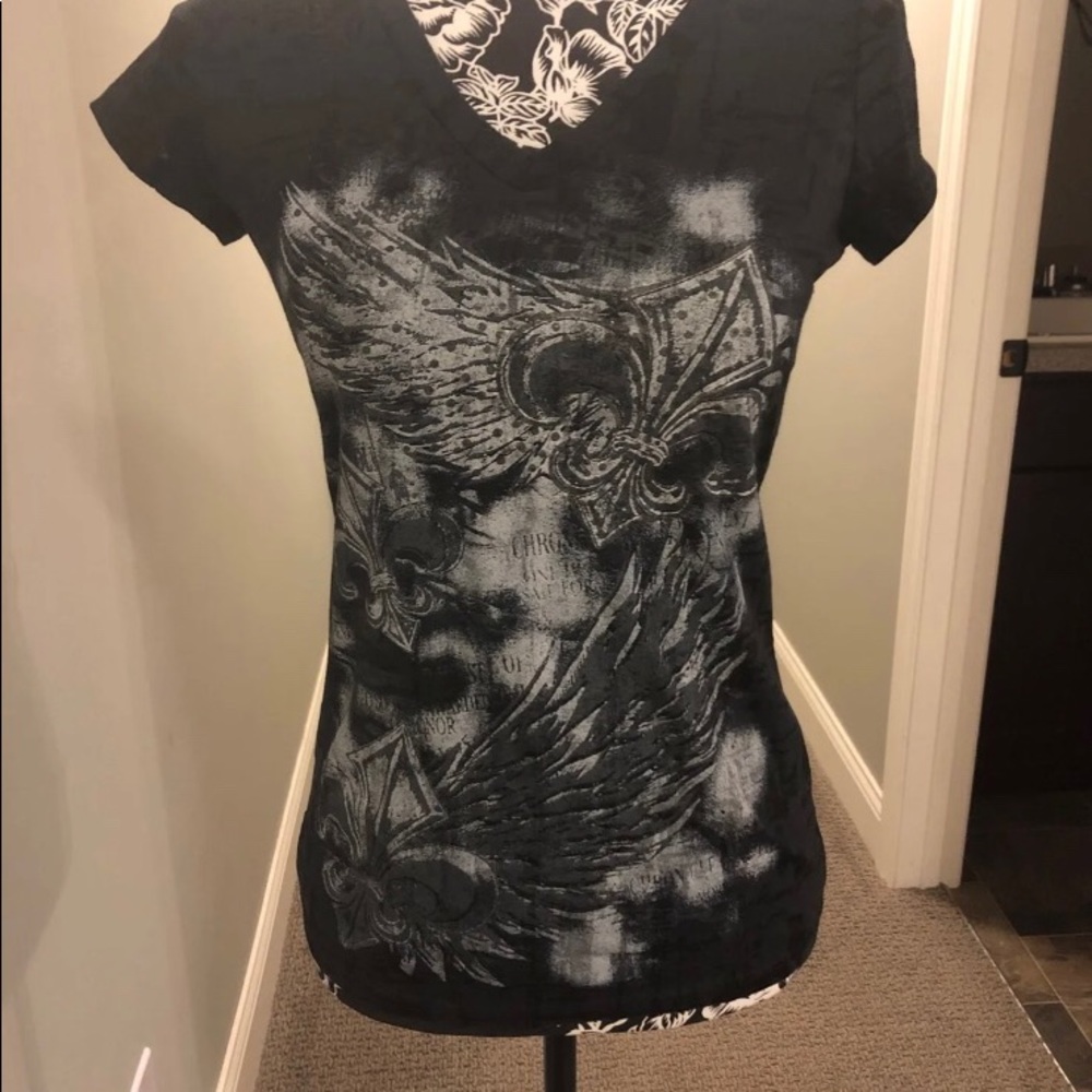 Burn out t-shirt